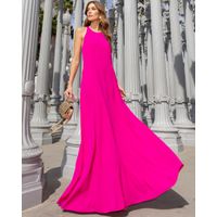 Vestido-Satin-Fluid