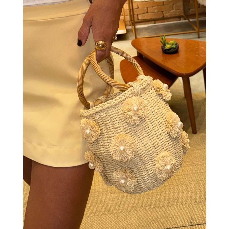 Bolsa-Flower-Palha