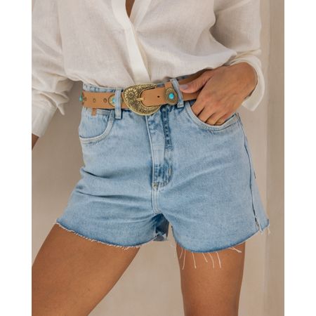 SHORTS-JEANS-STONE-WASH