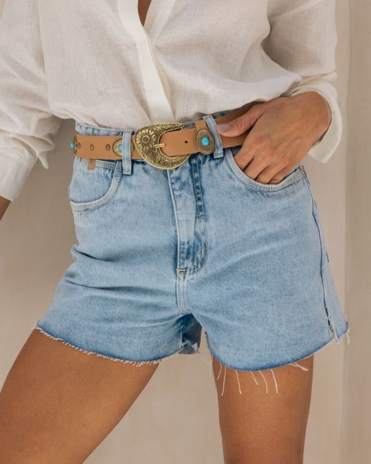 SHORTS-JEANS-STONE-WASH