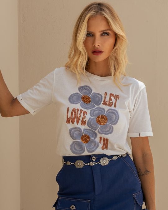 T-Shirt-Flowers-Blue
