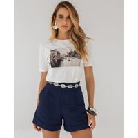 Short-Linho-Barra-Italiana