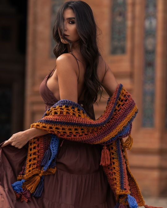 Xale-Crochet-Colors