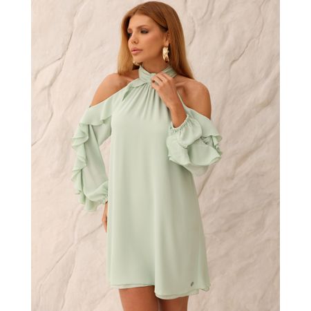 Vestido-Fluid-Mangas-Babados